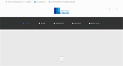 Desktop Screenshot of institutoliberal.org.br